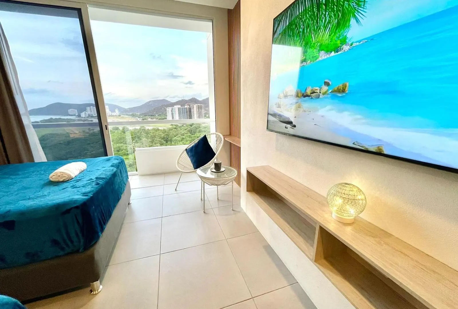 Suite De Lujo A 100 M Del Mar Santa Marta  Apartament Santa Marta (Magdalena)